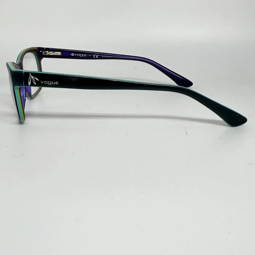 Vogue Eyewear VO 2767 1989 50-17-140 Black/Blue Full Rim Eyeglasses Frame H18170